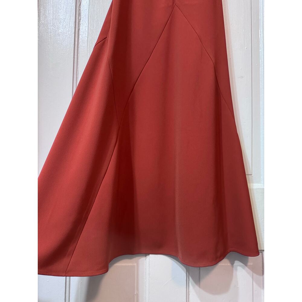NWT Thakoon Rust Orange Slip Dress Size 4 - Picture 4 of 12
